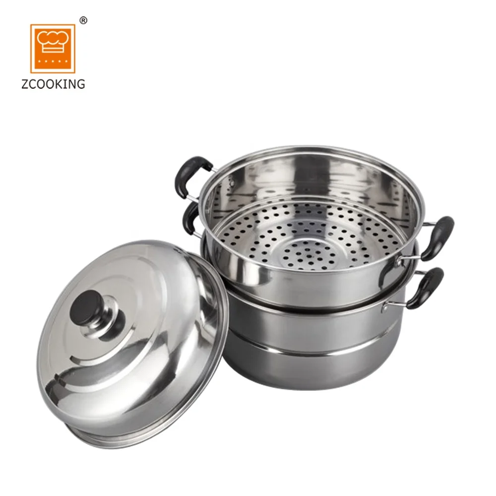 
Factory Price Stainless Steel Steamer Pot With OEM Order 
