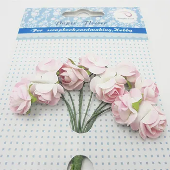baby pink handmade paper rose flower bouquet artificial paper flower how to make a paper rose flower bouquet