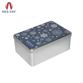 silver tin box