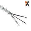 Customized transparent 3 5 multi cores flexible ptfe pfa fep jacket solid teflon cable for LED electric lights