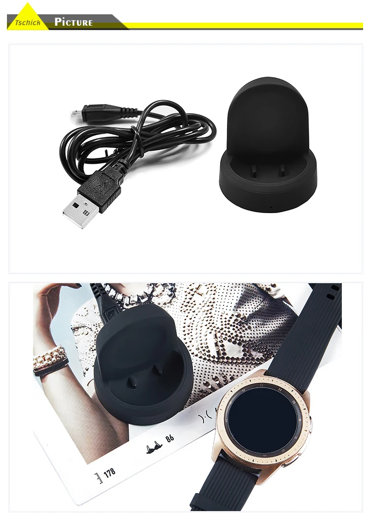 Tschick Charger For Samsung Galaxy Watch (42mm) Galaxy Watch (46mm