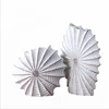 Creative white resin flower insert Elegant living table top vase in home living room