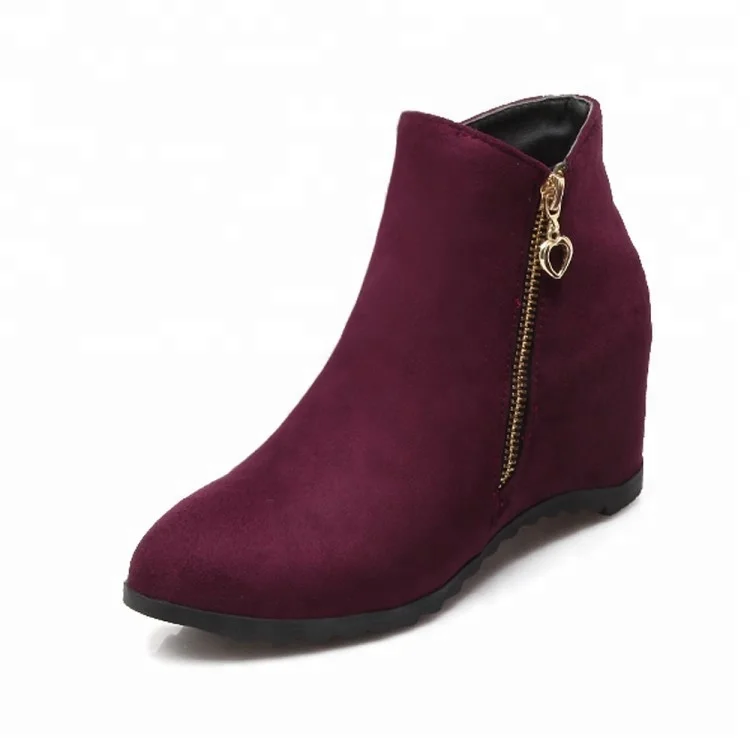 
GUGUTREE 35-43# large size ladies ankle boots winter women boots 