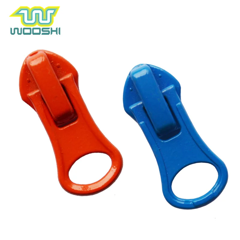 5# Painted Color Auto Lock Zipper Slider With Thumb Puller For Clothes ...