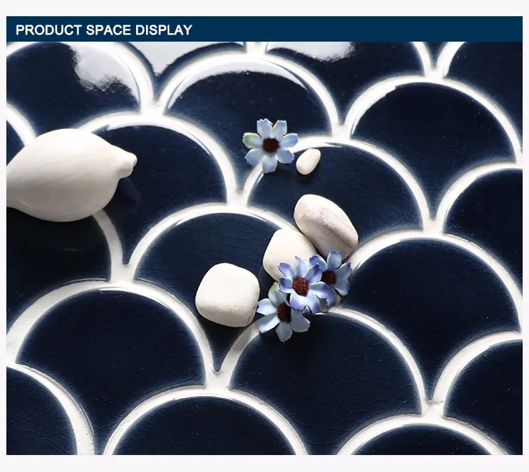 Indoor Kitchen Decorative Ceramic Crackle Feature Wall Tiles