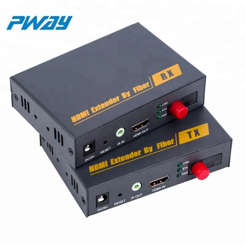 

Transmits HDMI IR Remote 20KM To 80KM Over Fiber Optic Cable Extender, N/a