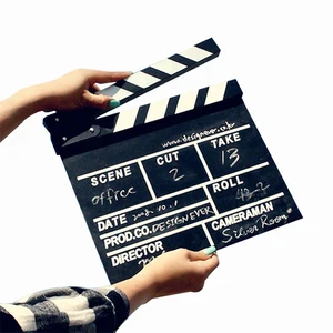 Classic Director Clapboard Photography Prop