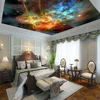 interior decor material plaster pvc stretch ceiling film design for bedroom