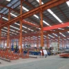 Prefabricated steel warehouse structure material and design