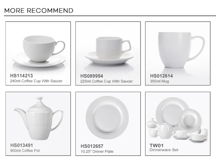 90ml / 220ml / 300ml Tea Cappuccino Coffee Cup And Saucer, Wholesale White Porcelain Tea Cup Sets Ceramic*