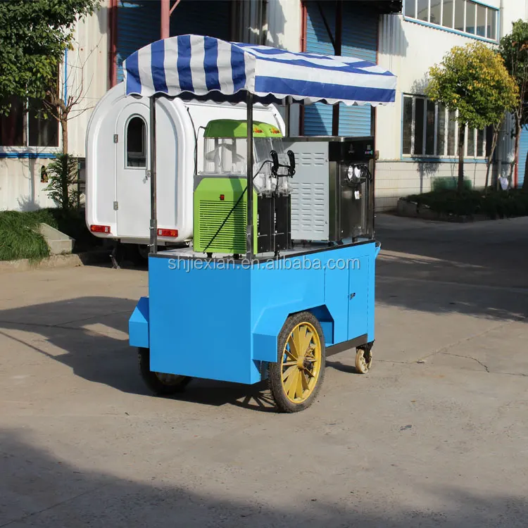 Jxic160 Best Selling Ice Cream Trolley/freezer Ice Cream Carts/mobile Ice Cream Making Cart