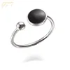 New design lead free cz ring 925 silver