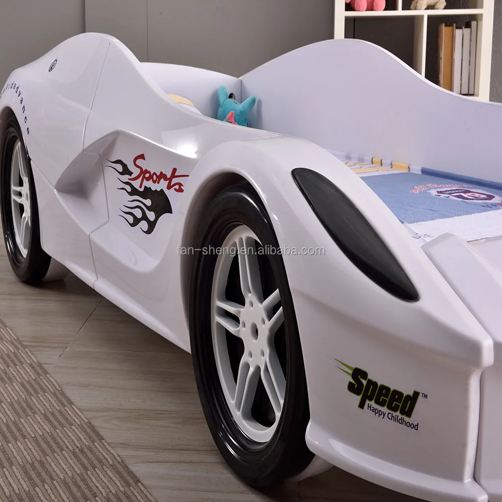 Nieuwste model abs plastic kinderen/kids race auto bed specifieke ... Bed voor twee peuters