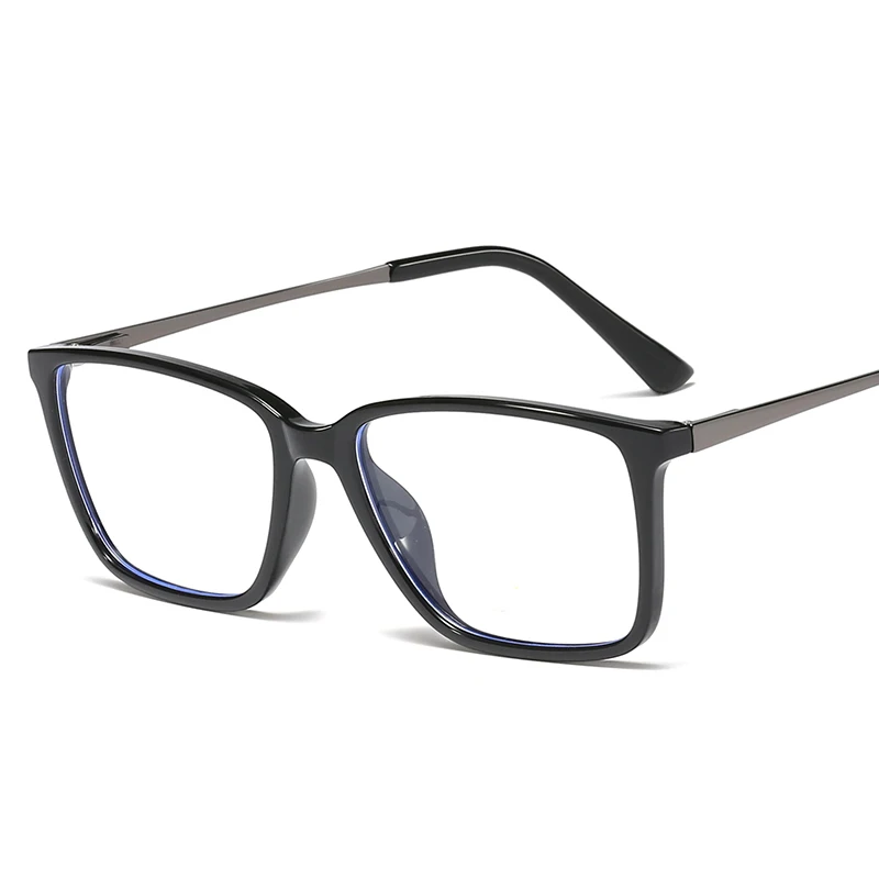 SHINELOT M1047 New Glasses Frame For Men Anty-blue Light Eyeglasses Computer Radiation Protection Tr90 Optical Frame