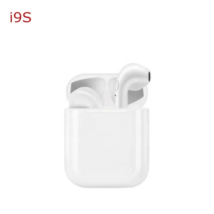 

i9s Newest Amazon Hot Selling In-Ear Headphone Mini Lightn ing Port True Wireless Earbuds with Protective Silicone Case, N/a