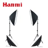 professional photo studio softbox set with four softbox and two light stand