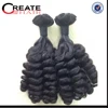 free sample 7A wholesale no tangle no shedding funmi curl brazilian virgin human hair extension
