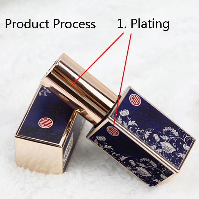 Most popular products Chinese style Empty lipstick container tube packaging/Magnetic lipstick tube