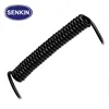 actuating motor Power screw cable ,Gray spiral cable,Spiral cable for window cleaning machine servo motor supply control cable
