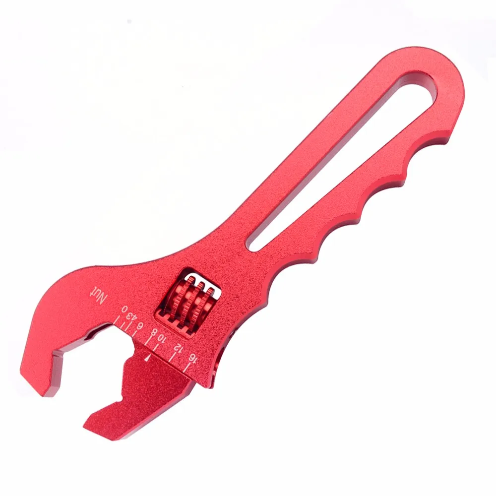Инструмент для фитинга шланга, алюминиевый регулируемый ключ 3-16 a. Арматурный ключ. Регулируемый гаечный ключ.