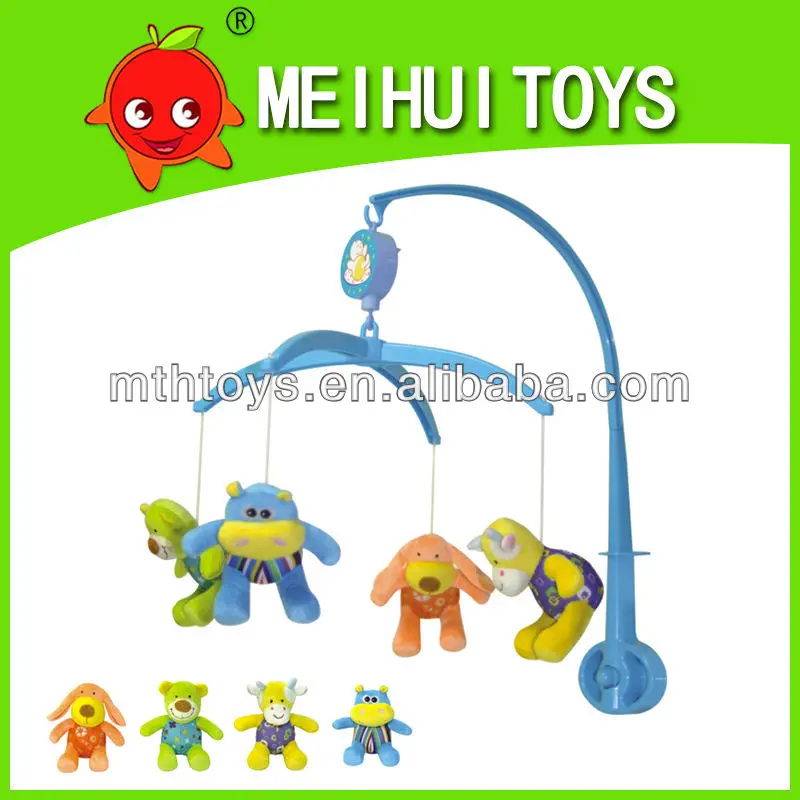 Funny Baby Musical Mobile Toys Baby Crib Mobiles Battery Operated