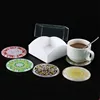 Customized Clear Acrylic Cup Coaster Mats for Hotel and Restaurant