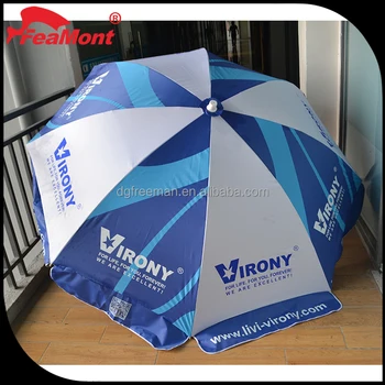 Double Couche Coupe Vent Parasol De Plage Abri Soleil Parasol Pour La Publicité De Recrutement Buy Parasol Abri Soleilparasol Coupe Ventparasol De