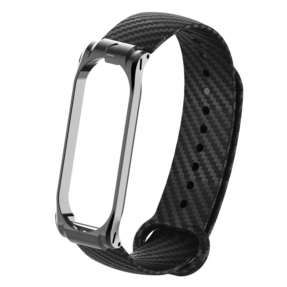 silicone light weight mi band 4 soft watch strap for xiaomi band 4