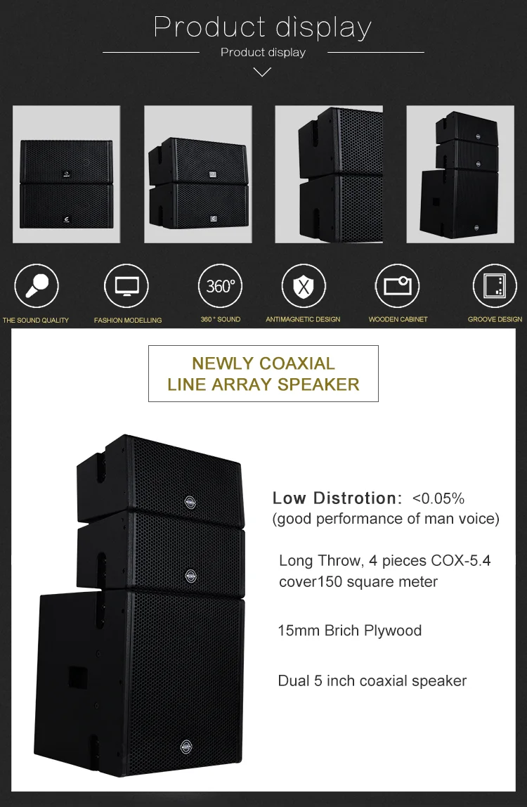 Cheap High Quality Sound System Speakers Line Array Sale With Yamaha