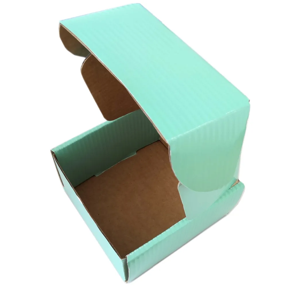 collapsible roll end front tuck mailer carton shipping box