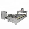 Factory Price 3 Rotary Spindle 1325 Cnc Router With The Spindle 4 Axis For Wood Carving
