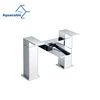 UK style waterfall double handle bathtub mixer tap faucet(AF6010-2)