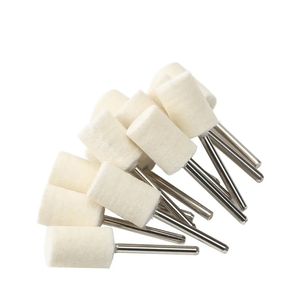 Hot Sale Felt Point Polishing Tool Wool Felt Buffing Mounted Point Buy Cylinder Wool Felt