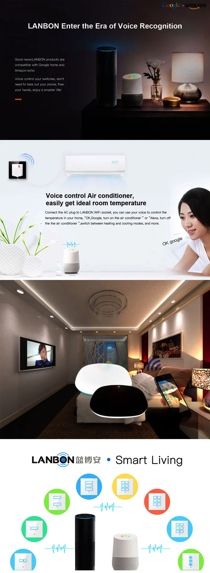 connect air conditioner to google home