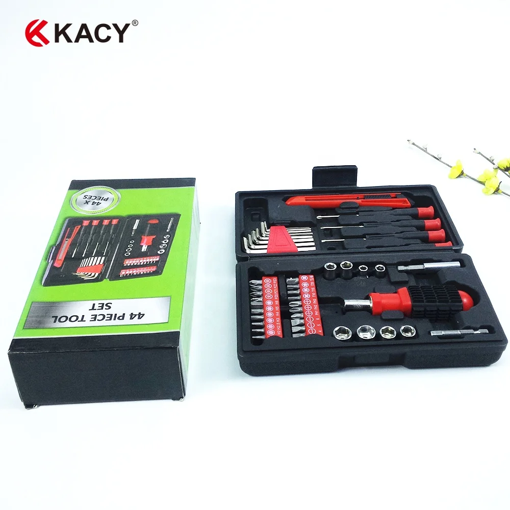 44pcs Gift Box Packing Home Use Hand Tool Sets Plumbing Tool Technician