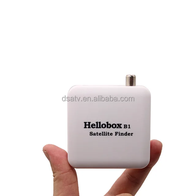 DVB Finder Hellobox B1 bluetooth Satfinder work on Android APP system PK SF-905DR GSF9504 mini satellite finder