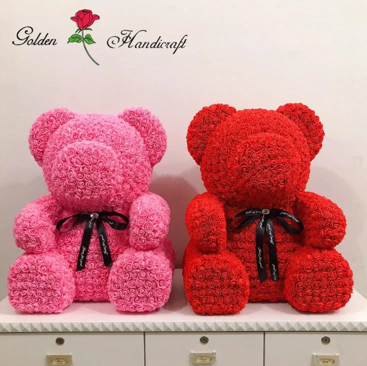 rose bear 70cm