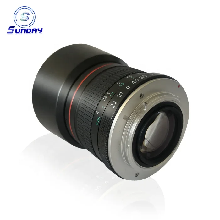 

85mm Portrait Lens Professional HD Camera Lens For Nikon, Black