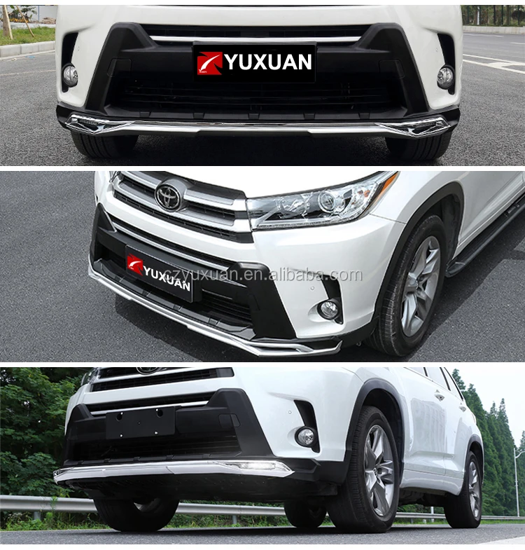 Factory Oem Front Rear Bumper Guard For Toyota Highlander 2018 Buy