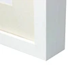 3D Square White Shadow Box Plastic Photo Frames Wholesale