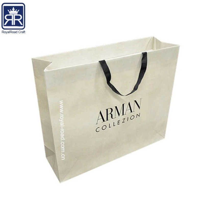 Stylish C2s Paper Branded Personalized Shopping Bags With Logo