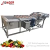 Good Feedback Vegetables Cherry Tomato Washing Machinery Dates Washer Apple Lemon Orange Grapes Fruit Bubble Cleaning Machine