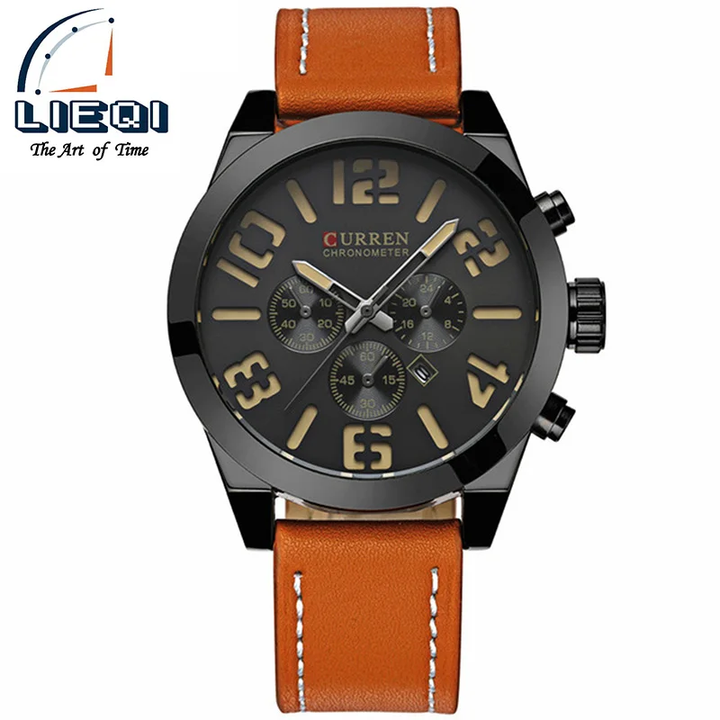 

CURREN Luxury Fashion Casual Men Watches Calendar Sports Watch Quartz Male Wristwatches