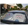 Windshield Sun Shade with Cute Cartoon Design Car Sunshade Front Window Front Auto Car Windshield Sun Shade