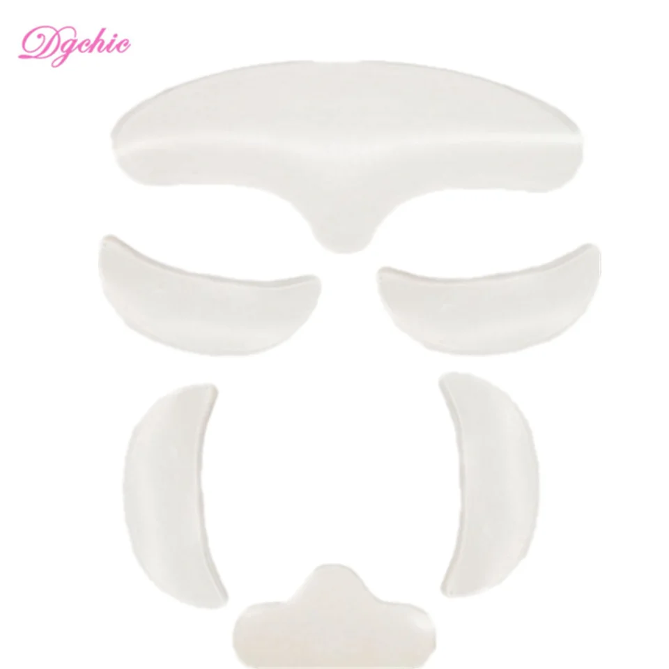 

New Reusable Medical Grade Silicon Gel Forehead Anti Wrinkle Facial Pads, Clear or as your idea