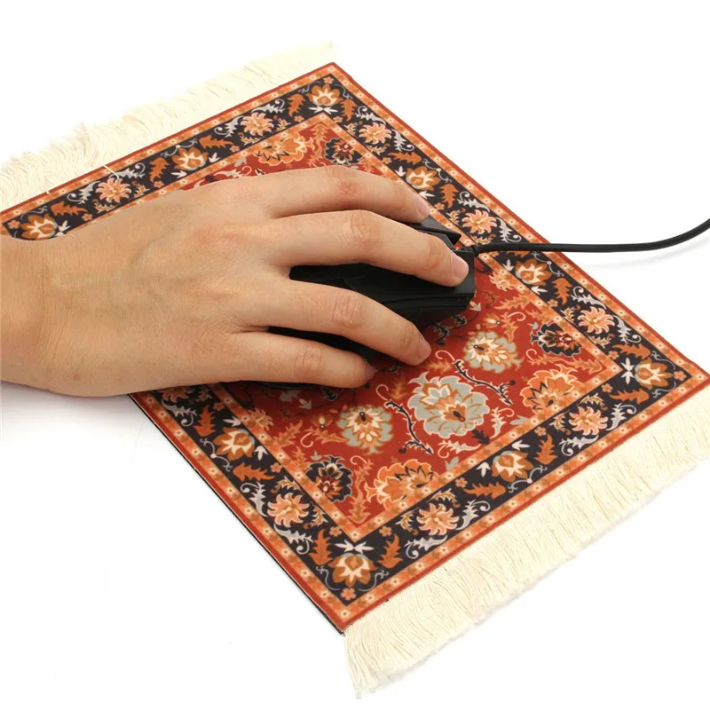 

280 x 180mm Persian Style Mousepad Vintage Carpet Mouse Pad Rubber Tablet Mat Gaming Computer Mouse Mat Gamer Decor Gift for PC