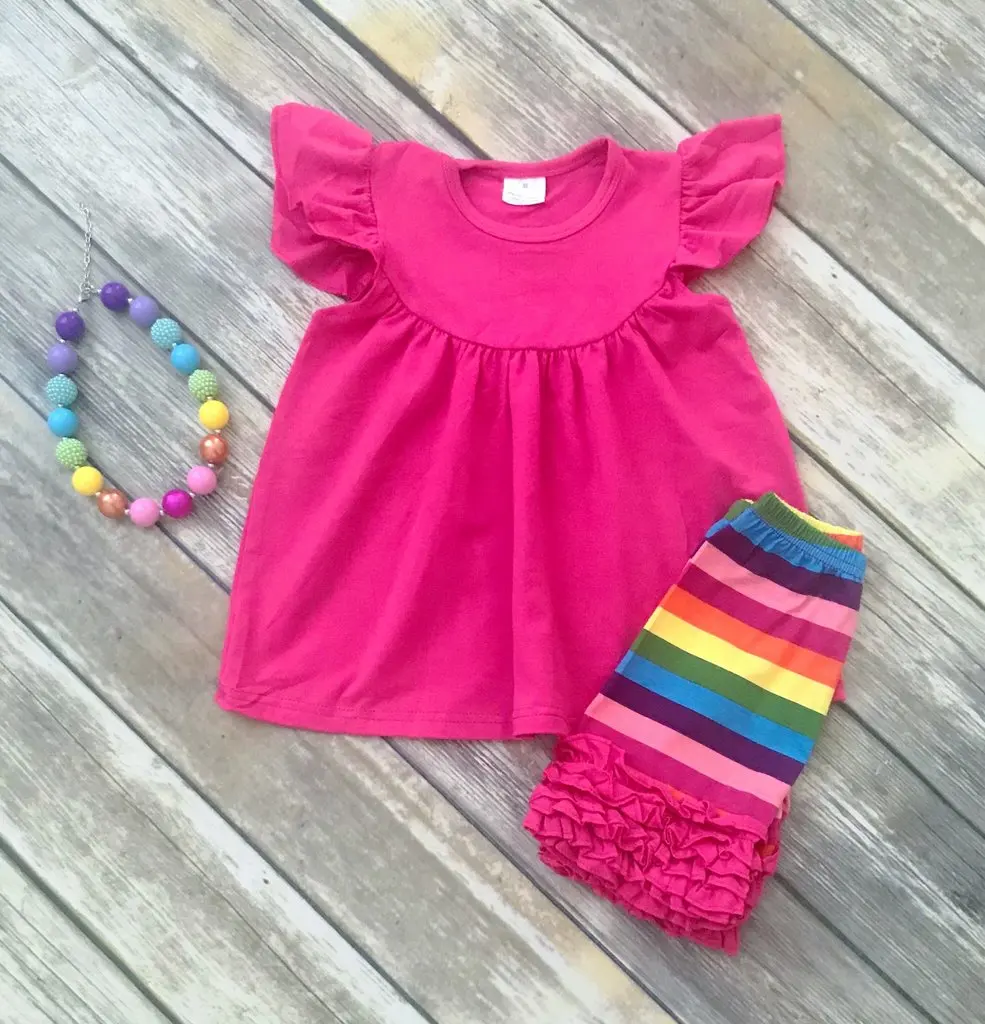 Wholesale Kids Clothing Boutique Children Clothing Set Fashion Baby