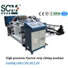 High precision narrow strip slitting slitter machine