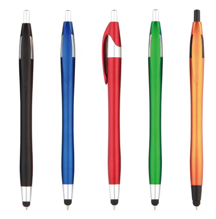 lacquer click pen, plastic ballpoint pen, touch screen function (1)