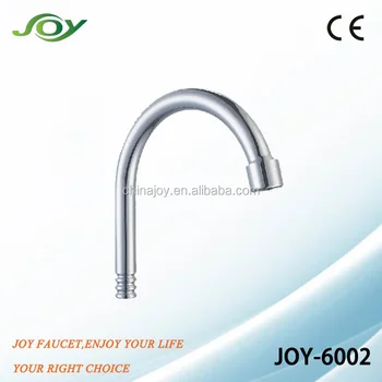 Brass Kitchen Faucet Spout Stainless Steel Basin Tap Tube Ss Sink